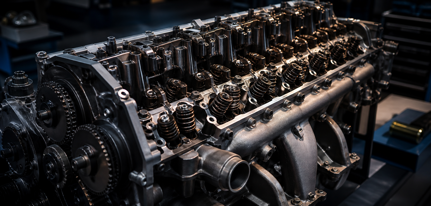 Modern heavy-duty diesel engine components